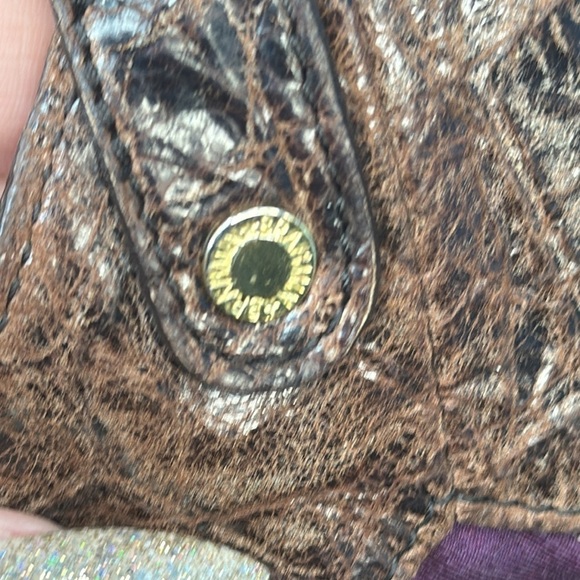 Brahmin Anne Chocolate Melbourne With LIMITED EDITION Roses bag charms Hobo Bag - Picture 12 of 12